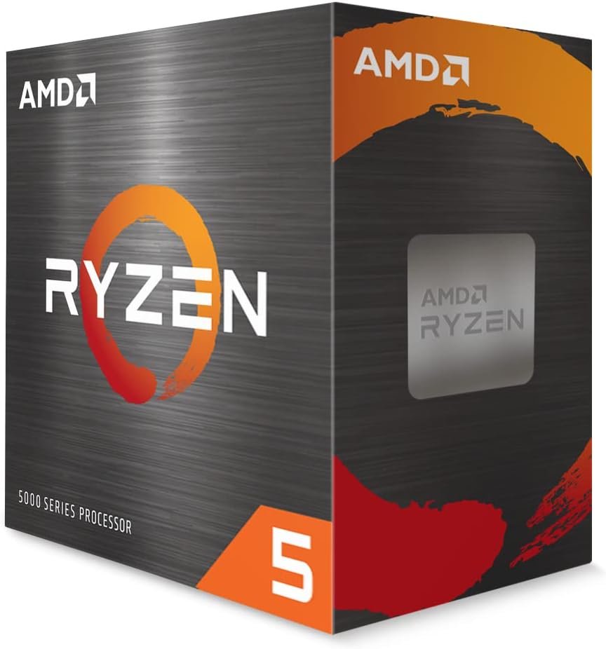 AMD Ryzen 5 5600 6-Core 12-Thread Desktop CPU Up to 4.4GHz Boost AM4 Processor